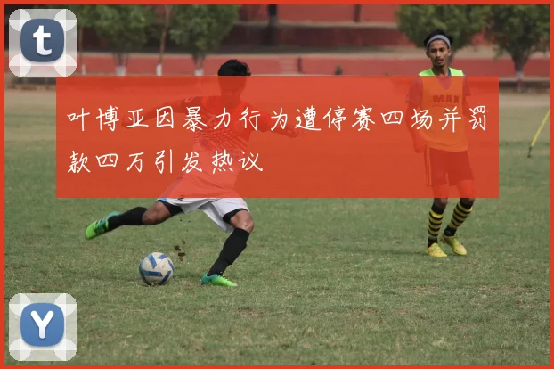 叶博亚因暴力行为遭停赛四场并罚款四万引发热议